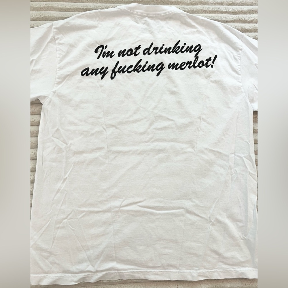 Sideways Exclusive Searchlight XL White Graphic T-Shirt - Picture 4 of 4